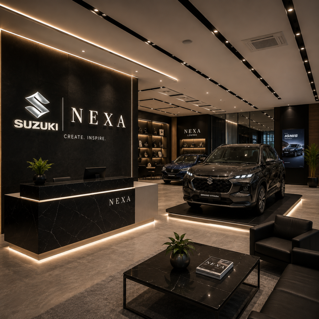 Maruti Suzuki NEXA Showroom Fit-Out
