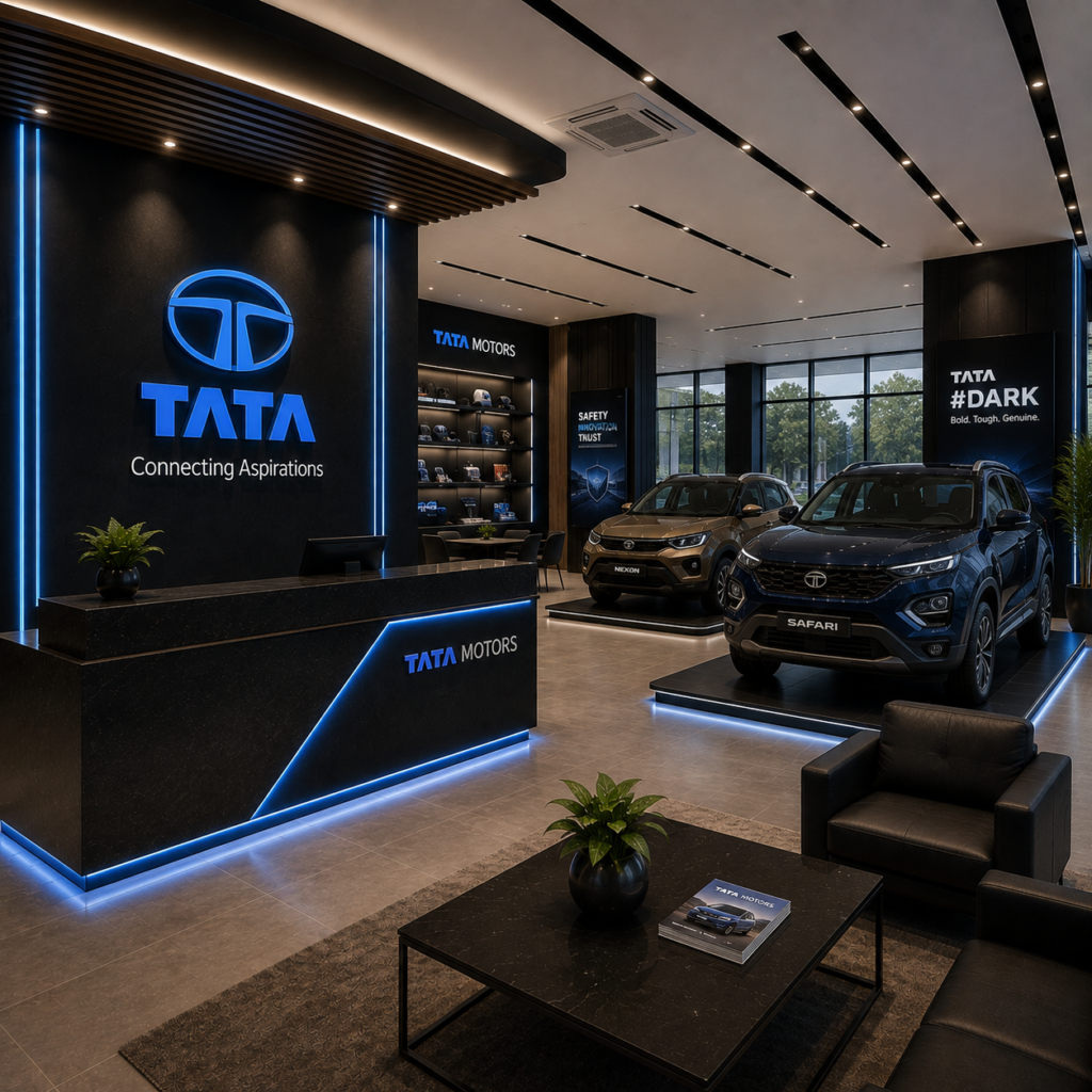 Tata Motors Showroom Interior Fit-Out